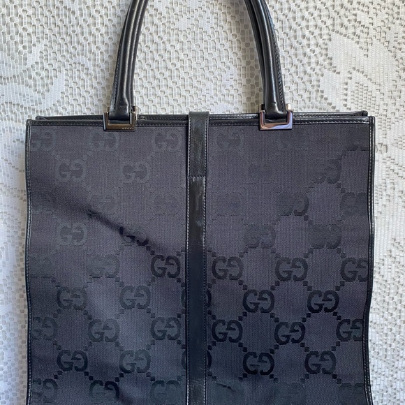 AUTHENTIC GUCCI JACKIE TOTE HANDBAG - Picture 2 of 16